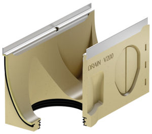 ACO DRAIN® Multiline Seal in - Channel without invert gradient, 500 mm