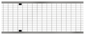 ACO Drainlock grating, NW 200, Class B 125