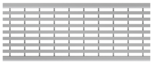 ACO Drainlock grating, NW 100, Class B 125