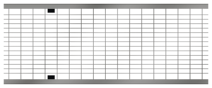 ACO Drainlock grating, NW 200, Class B 125