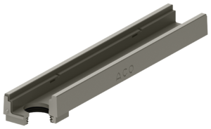 ACO DRAIN® Deckline - Channel without invert gradient, 1000 mm