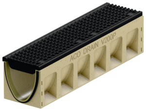 Channel body without invert slope, 1000 mm