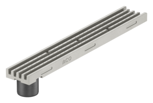 ACO DRAIN® Multislot - Channel without invert gradient, 1000 mm