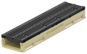 ACO DRAIN® PowerDrain - Shallow channels without invert gradient, 1000 mm