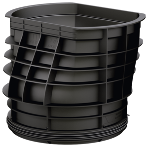 Sump unit, bottom part for Combipoint - ACO DRAIN® Slot channel SD 200 V