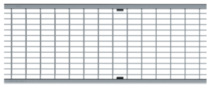 ACO Drainlock grating, NW 150, Class C 250