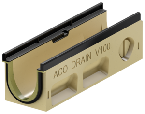 PowerDrain Seal in - Channels without invert gradient, 500 mm