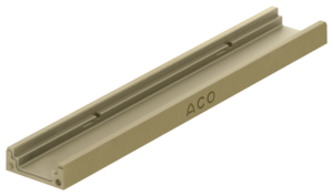ACO DRAIN® Deckline - Channel without invert gradient, 1000 mm