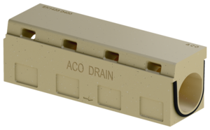 Channel body without invert slope, 1000 mm
