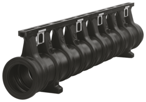 ACO DRAIN® Qmax 225 heavy-duty channel, 2000 mm