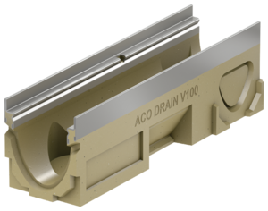 Channel body without invert slope, 500 mm