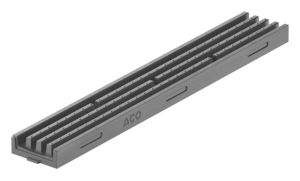 ACO DRAIN® Multislot - Channel without invert gradient, 1000 mm