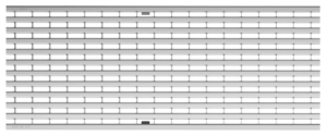 ACO Drainlock grating, NW 200, Class B 125