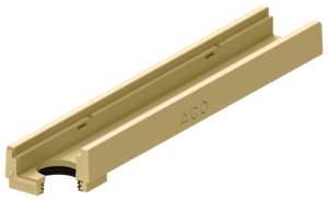 ACO DRAIN® Deckline - Channel without invert gradient, 1000 mm