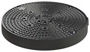 Manhole cover - frame design: cast iron