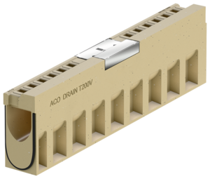ACO DRAIN® Monoblock T - Channel with invert gradient, 2000 mm