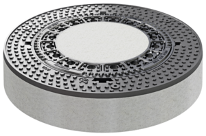 Manhole cover - frame design: Duropren Beguplan and BEGU cover
