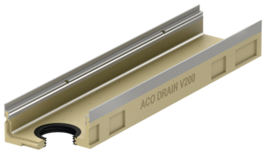 ACO DRAIN® Multiline - Shallow channels without invert gradient, 1000 mm