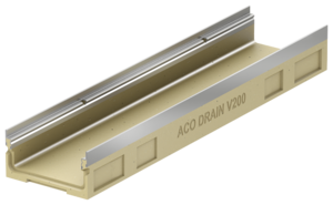 ACO DRAIN® Multiline - Shallow channels without invert gradient, 1000 mm