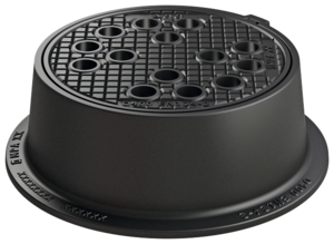 Mahole cover - Frame version: Flange foot