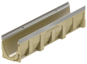 ACO DRAIN® Multiline - Channels without invert gradient, 1000 mm
