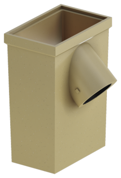 Outlet shaft unit, 550 mm