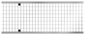 ACO Drainlock grating, NW 200, Class C 250