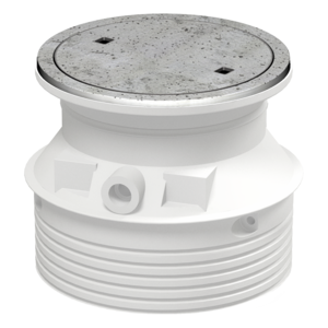 Top sections reduced (600) for grease separators