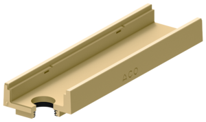 ACO DRAIN® Deckline - Channel without invert gradient, 1000 mm