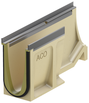 ACO DRAIN® Multiline Seal in - Channel with invert offset (5 cm), 500 mm