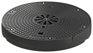 Mahole cover - Frame version: Flood protection