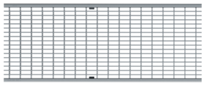 ACO Drainlock grating, NW 200, Class C 250