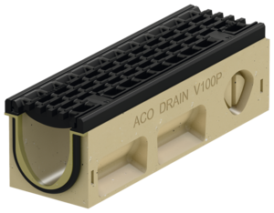 Channel body without invert slope, 500 mm