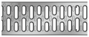 ACO Drainlock grating, NW 100, Class A 15