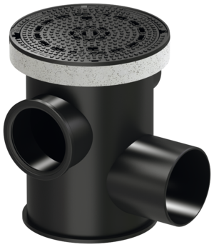 Inlet shaft and inspection shaft for Qmax 150-900, LW 600