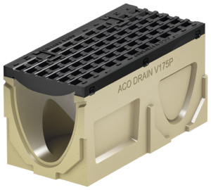 PowerDrain - ramp drainage and slope streches, grating design E600, Q+