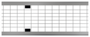 ACO Drainlock grating, NW 100, Class C 250