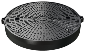 Mahole cover - Frame version: surface-watertight / backflow-proof