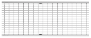 ACO Drainlock grating, NW 200, Class C 250