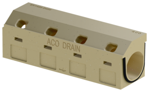 Channel body without invert slope, 1000 mm