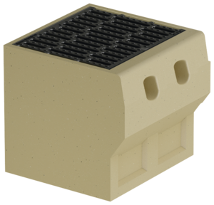 Baffle shaft, 550 mm