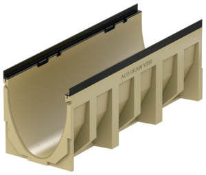 ACO DRAIN® Multiline - Channels with invert gradient, 1000 mm