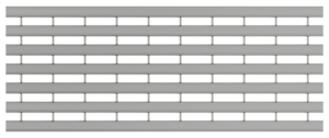 ACO Drainlock grating, NW 100, Class B 125