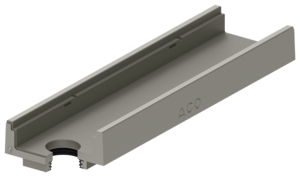 ACO DRAIN® Deckline - Channel without invert gradient, 1000 mm