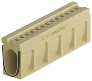 ACO DRAIN® Monoblock T - Channel without invert gradient, 1000/ 2000 mm