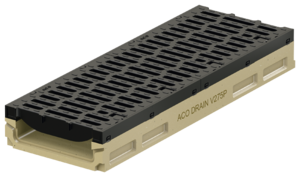 ACO DRAIN® PowerDrain - Shallow channels without invert gradient, 1000 mm
