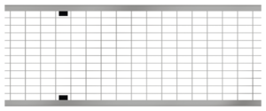 ACO Drainlock grating, NW 200, Class B 125