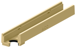 ACO DRAIN® Deckline - Channel without invert gradient, 1000 mm