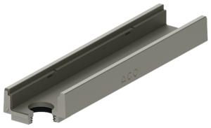 ACO DRAIN® Deckline - Channel without invert gradient, 1000 mm