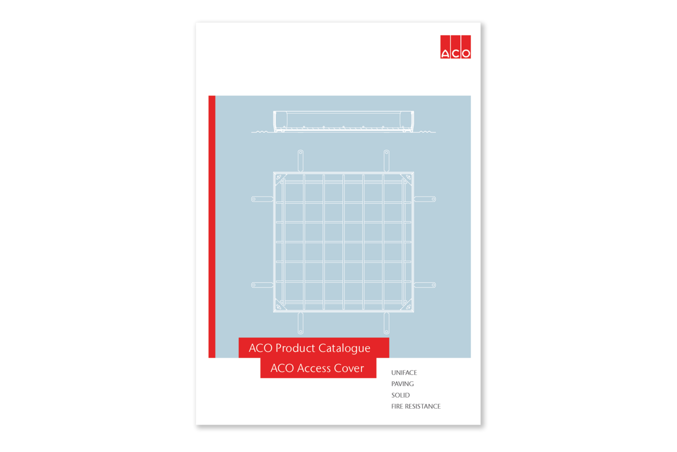 ACO product catalogue Access Covers - Uniface - Paving - Solid - Fire Resistance